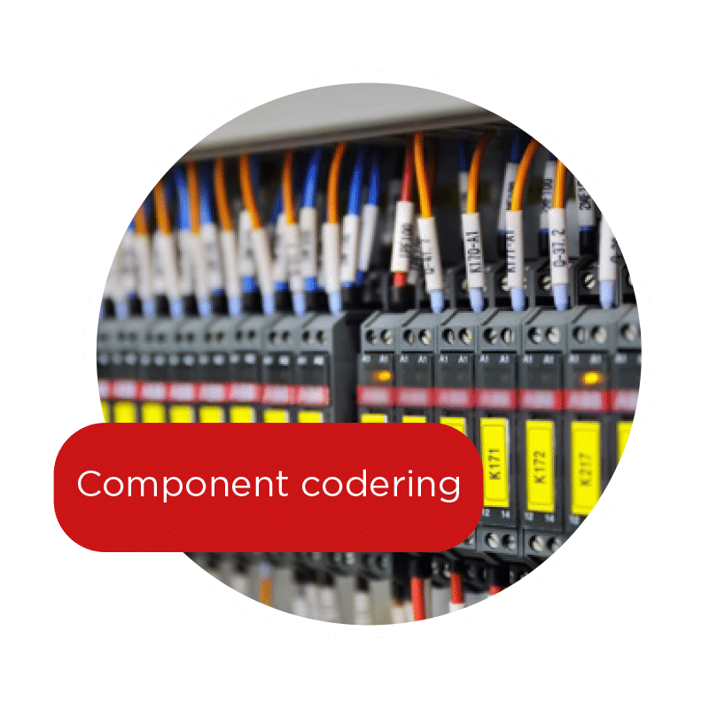 labelprinter component codering
